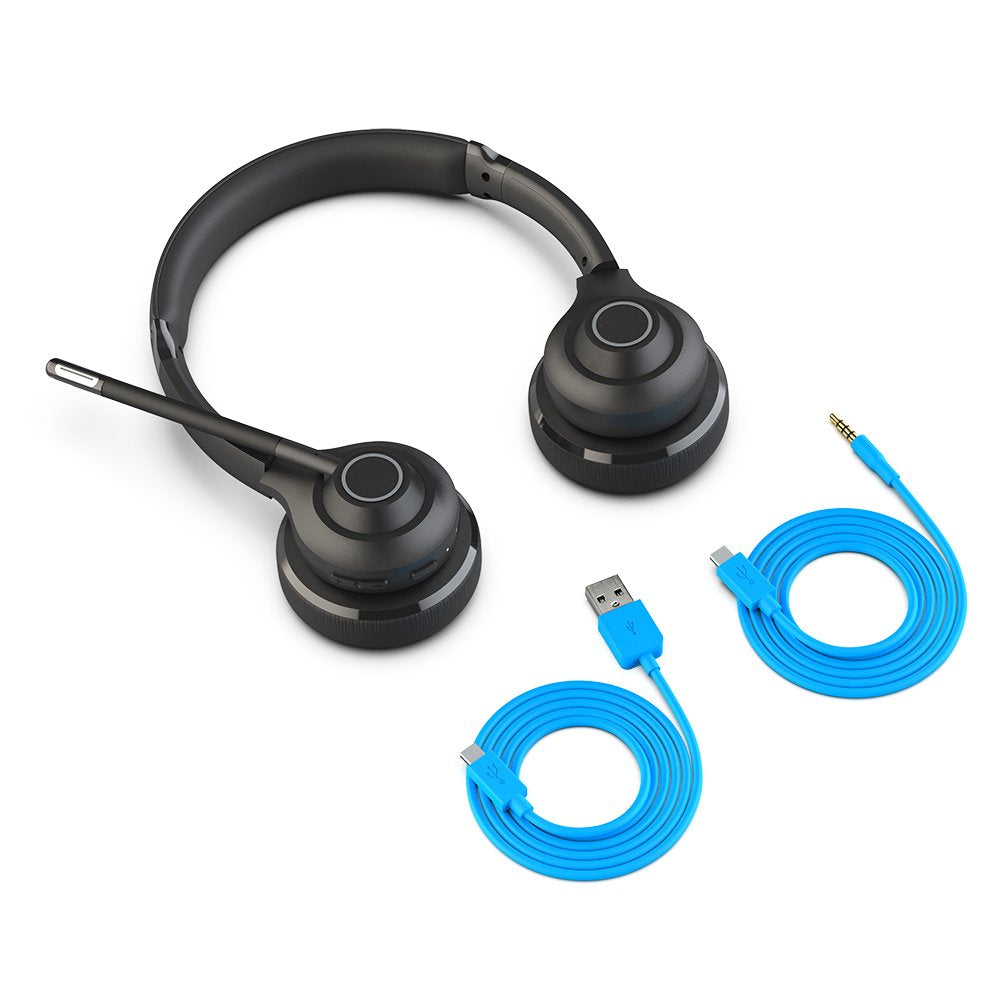 Wired Office Headset With Multipoint And 45+ Hours Playtime